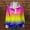 Hot Pink, variant on Carnival Outfit for Women Color Print Blouse Long Sleeve Shirt Womens Top Spring Outfit
