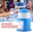 thumbnail image 4 of Portable Manual Ice Crusher Shaver Snow Cone Maker for Household Kitchen, 4 of 8