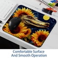 thumbnail image 6 of Sunflower Square Non-Slip Rubber Bottom Printed Desk Mat Mouse Mat Gaming Mousepad Desk Pad - 8.3x9.8 Inch, Suitable for Office and Gaming, 6 of 6