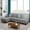 Light Grey, variant on Modern Sectional Sofa Couch, L Shape Sofa Set with Chaise Modular Cloud Couch for Living Room, Grayish Blue