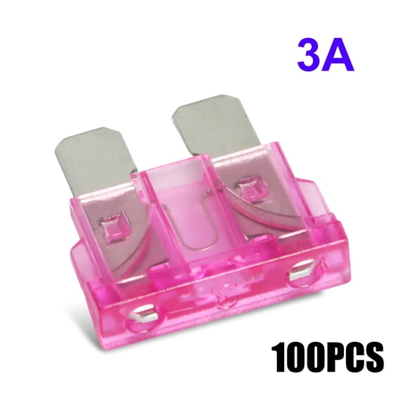 50Pair 3 Amp ATC/ATO Standard Regular Fuse Blade 3A for Car Truck Boat Marine