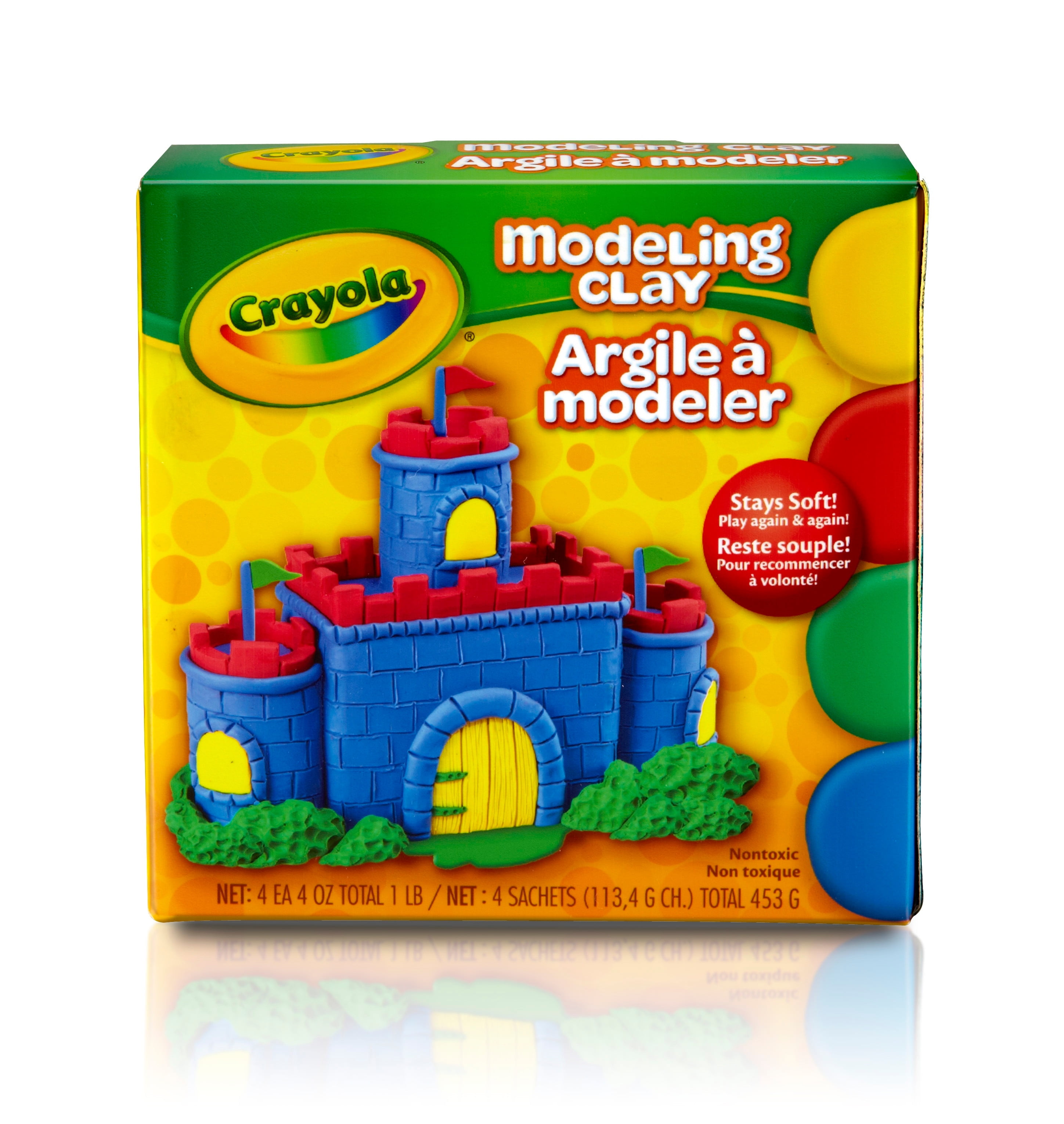 Crayola Modeling Clay 10 Sticks Multicolored Craft Set 3j for sale online 