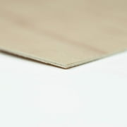 0.8mm 1/32 x 12 x 12 Aircraft Plywood Sheet (3pk) - AB/B Baltic Birch Material Perfect for Arts and Crafts, School Projects, Die-Cutting, and Wood Engraving