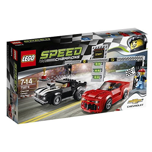 LEgO Speed champions chevrolet camaro Drag Race 75874