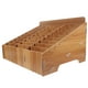 thumbnail image 3 of 1 caja organizadora de teléfonos móviles de madera con múltiples compartimentos (30 compartimentos), 3 of 7