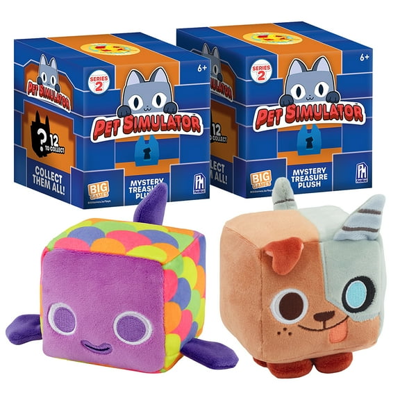 PET SIMULATOR – Collectible Plush – Treasure Assortment  (Series 2)