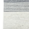 thumbnail image 4 of LiviNest 50x60 Throw Blanket 2 Pack: Recycled Cotton Gray White Stripes - Home Office Decor & Sofa Bed Accent for Remote Workers & Small Apartments, 4 of 5