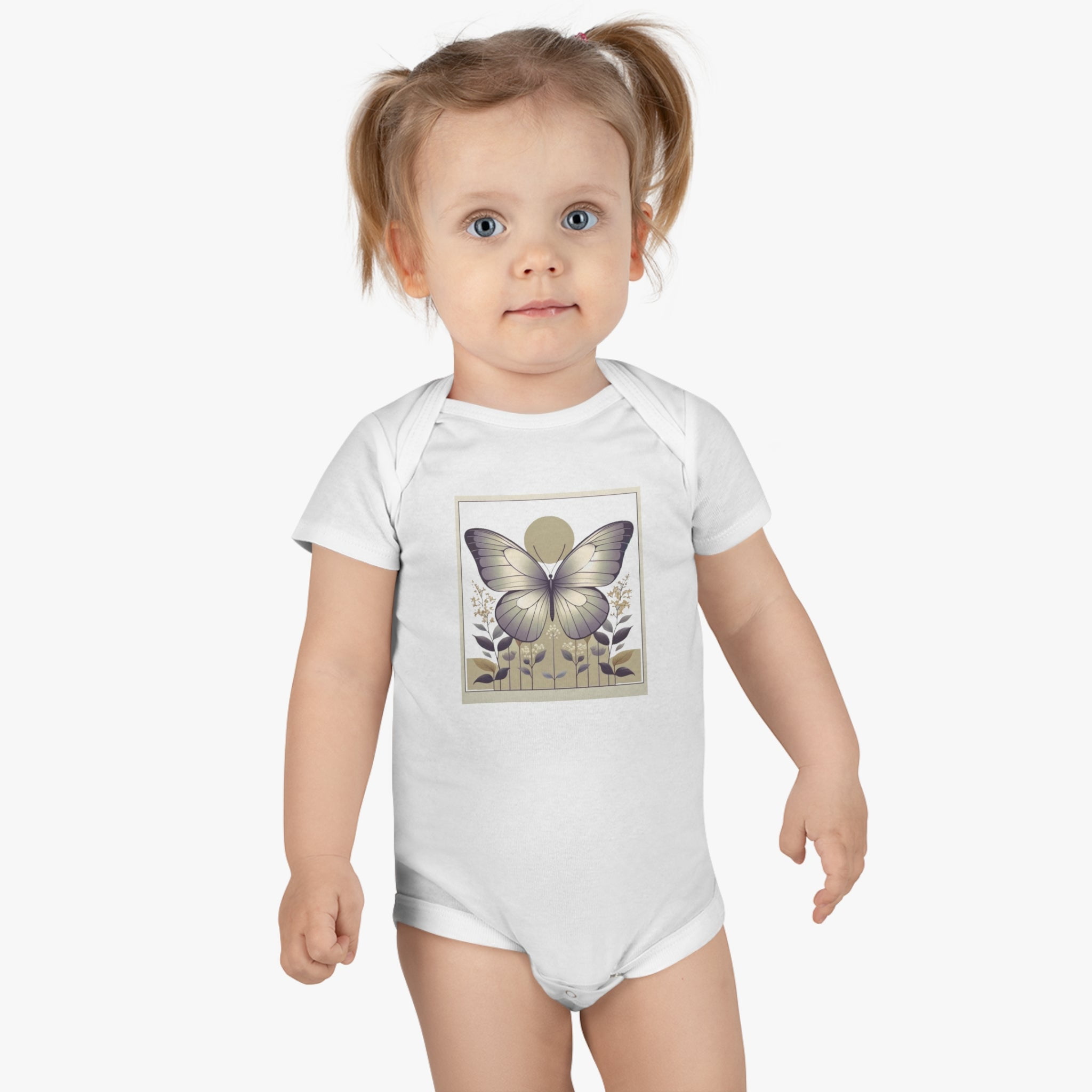 OnesieÂ® Organic Baby Bodysuit~ Butterfly