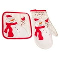 thumbnail image 1 of Ensemble de 2 Gants de Four de Noël Résistants à la Chaleur pour Pot de Cuisson, 1 of 10