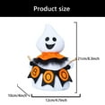 thumbnail image 3 of Horror Plush Ghostly Figurine Halloween Decors Soft Filling Gnomes Collectible Ornament For Kids and Adults Gift, 3 of 8