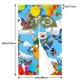 thumbnail image 4 of Cortina de puerta de Adventure Time para puerta, cortina opaca con estampado de patrón, cortina divisoria de ambientes, tapiz para decoración del hogar, 34" de ancho x 56" de largo, 4 of 7
