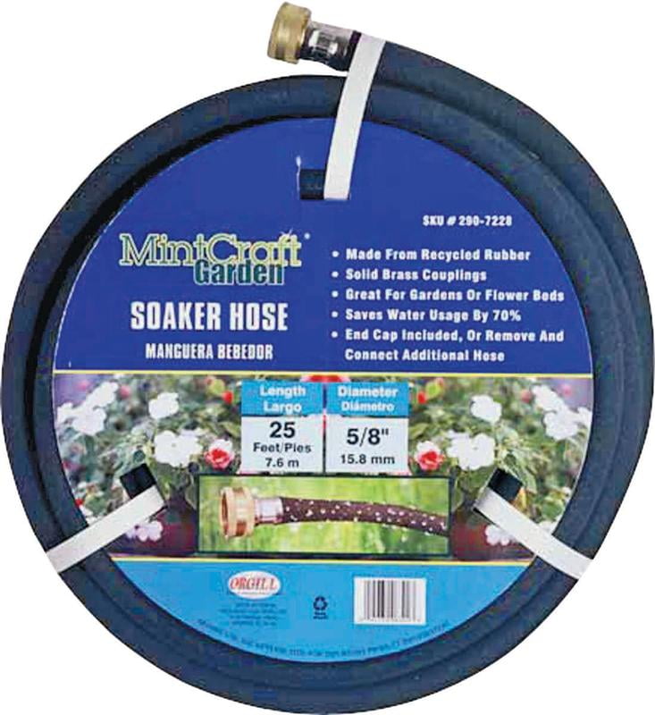 Landscapers Select Soaker Hose 5/8 In Od X 25 Ft L Rubber