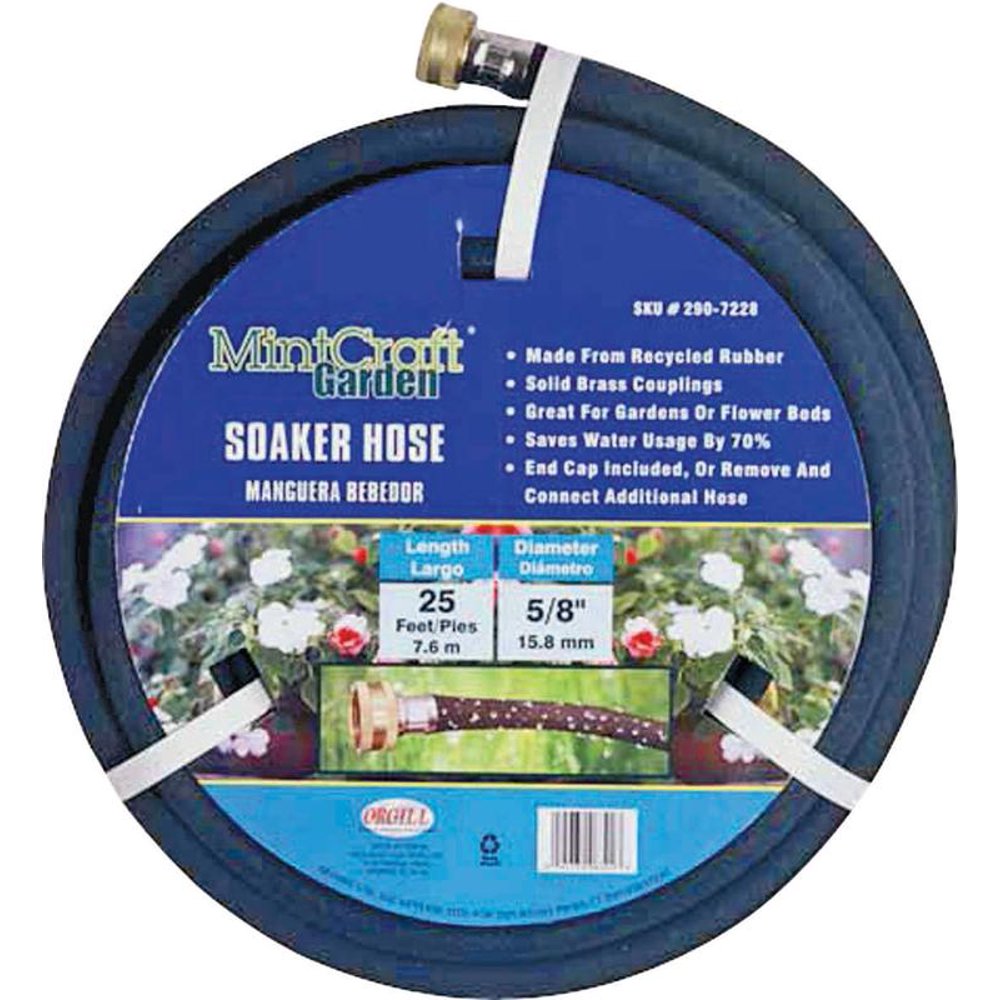Landscapers Select Soaker Hose 5/8 In Od X 25 Ft L Rubber