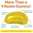 thumbnail image 3 of Human Beanz Fiber Jelly Beans for Adults, Prebiotic Fiber Supplement for Digestive Health, Chicory Root Inulin, Vegetarian Gluten-Free Kosher Halal, 150 Lemon Gummies, 3 of 9