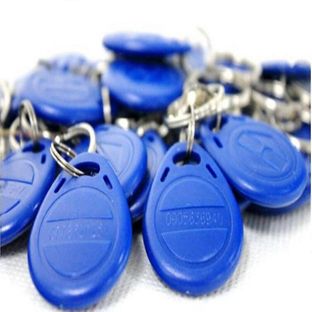 100pcs RFID Proximity Control Access 125Mhz Keyfob Tag Access Control Card