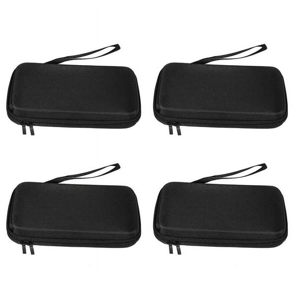 4X Calculator Hard Storage Case Bag Protective Pouch Box for TI-83 Plus / TI-84 Plus CE / TI-84 Plus / TI-89 Titanium,4 x Graphing Calculator Hard Carrying Travel Storage Case Bag,black