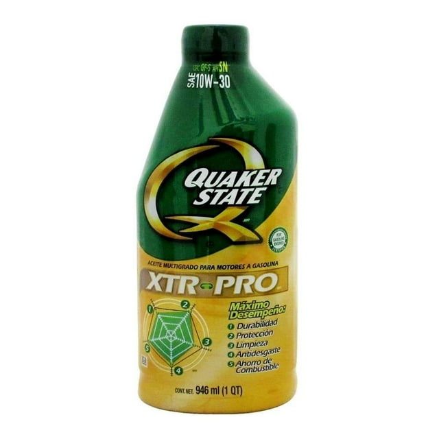 Aceite para Automóvil Quaker State XTR PRO 10W30 de 946 ml