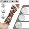 thumbnail image 7 of Jiueut Aztec Tribal Arm Cast Cover Arm Cast Covers for Shower Adult Size M Wrist Cast Cover for Shower Decorative Arm Plaster Cover with A Thumb Hole Hand Cast Cover for Men, 7 of 7