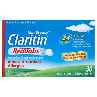 Claritin RediTabs 24 Hour Non-Drowsy Allergy Medicine, 30 Ct