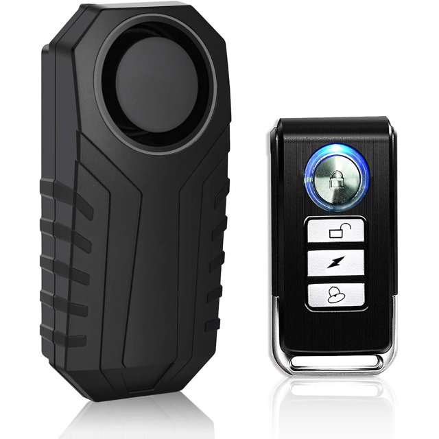 Alarma de bicicleta con control remoto, alarma de seguridad antirrobo inalámbrica para bicicleta y motocicleta