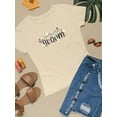 thumbnail image 3 of Live Life In Full Bloom  T-Shirt Women -Image by Shutterstock, Female Small, 3 of 4