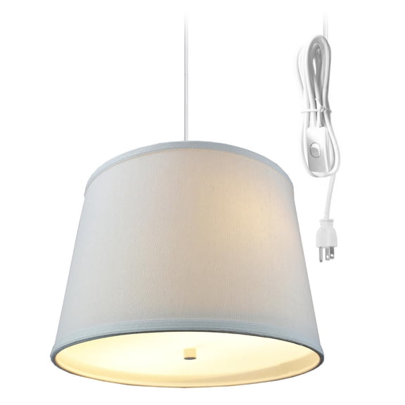 Home Concept Inc Swag 2 Light Drum Pendant