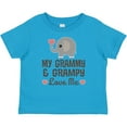 thumbnail image 3 of Inktastic My Grammy and Grampy Love Me Boys or Girls Baby T-Shirt, 3 of 5