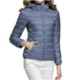 thumbnail image 3 of Turilly Women's Solid Color Long Sleeved Zipper Jackets Coat with Pocket Lightweight Jacket, 3 of 5