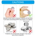 thumbnail image 4 of Pack of 10/20 LR45/LR55 Alkaline Button Batteries 1.55V for Remote Controls and Small Electronics Long Last Power, 4 of 8