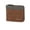 Brown, variant on Luxtrada Genuine Leather Wallet Coin Pocket for Men Large Capacity ID Window Card Case with Zip (Black)