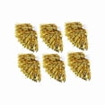 thumbnail image 1 of 6 pompones de animadora para fiestas deportivas, accesorios de baile (dorados), 1 of 15