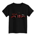 thumbnail image 4 of Akiihool T-Shirts à Manches Courtes pour Filles T-Shirt à Imprimé Graphique pour Fille Col Rond T-Shirts à Manches Courtes Été Mignon Tendance Hauts (Noir, 11-12 Ans), 4 of 4