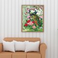 thumbnail image 3 of Cuadros Decorativos 5D DIY Full Drill Diamond Painting Lordly Peafowl punto de cruz (B1551) Wdftyju  embutido en tela, 3 of 8