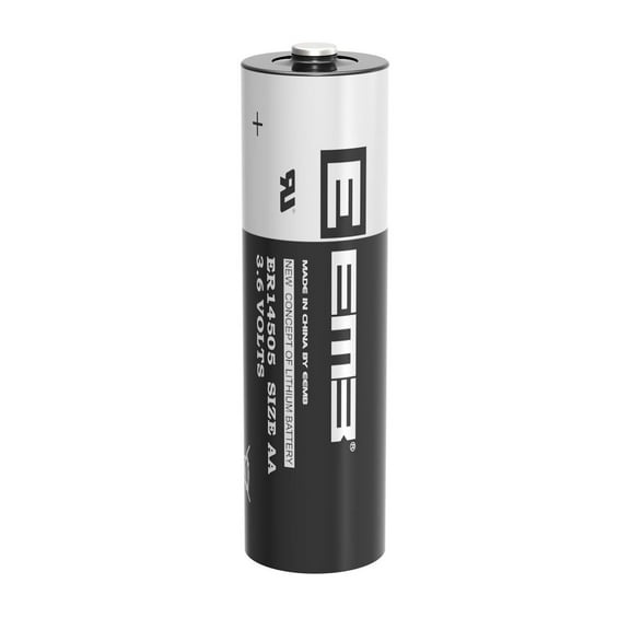 EEMB ER14505 Nonrechargeable 3.6V Lithium Battery Li-SOCL₂ AA Size 2700mAh High Capacity UL Certified Single-Use 3.6V Lithium Thionyl Chloride Battery DO NOT Charge Battery