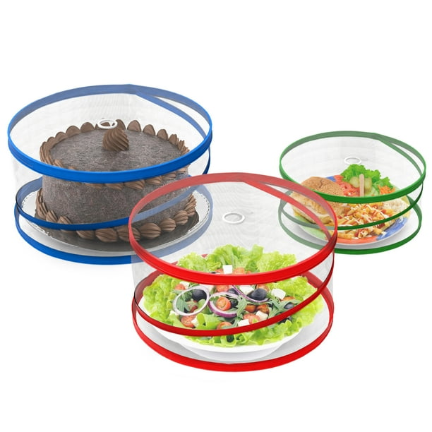 Chef Buddy Picnic PopUp Outdoor Food Covers, Set of 3