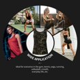 thumbnail image 7 of Disketp Gold Gloss Outline Floral Print Women's Workout Tank Top Sleeveless Gym Shirt Quick Dry Fitness Bodybuilding Sleeveless T Shirt-Medium, 7 of 7