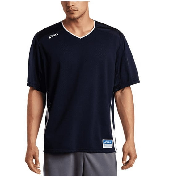 ASICS Men's Tango Navy/White Jersey, Sz. Medium