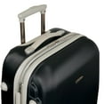 Travelers Club 20" Expandable Spinner Rolling Carryon Black