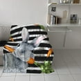 thumbnail image 4 of Yibo Blanket Spring Shamrock St.Patrick's Day Blanket Spring Holiday Decorations Lucky Clover Green Watercolor Lightweight Soft Warm Blanket and Cozys for Couch Bed Sofa;, 4 of 7