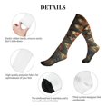 thumbnail image 6 of Bixox Vintage Poker Chips Print Compression Socks,Compression Socks Women & Men Circulation for Medical,Running,Athletic, 6 of 7