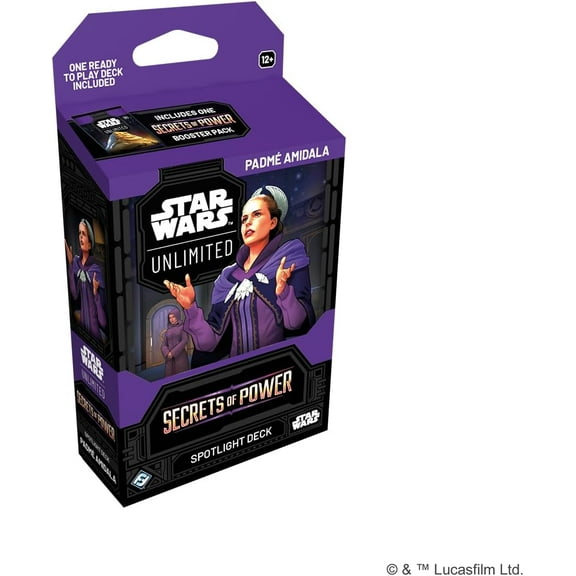 Star Wars Unlimited TCG Secrets of Power Spotlight Deck Padmé Amidala By Fantasy Flight Games