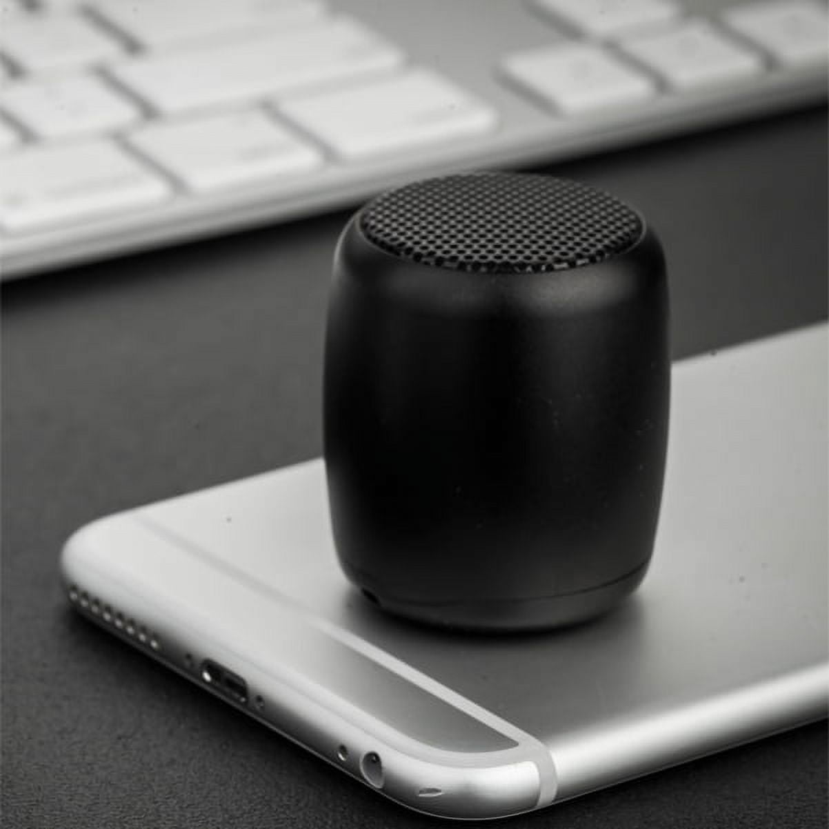 Mini Wireless Speaker Audio Hands-free Microphone Multimedia System Remote Shutter V5J Compatible With Amazon Fire HD 10 - iPhone XS Max XR X 6S Plus, iPad Mini 4 Air 2, 8 PLUS 7 Plus, Pro 9.7