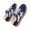 thumbnail image 6 of Casual Sneakers for Women Lightweight Lace Up Tennis Shoes | Non-slip Lace Up Fashion Sneaker, Round Toe Retro Walking Shoes, 2026 Trendy Comfortable Trainers, 36, 6 of 8