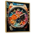 thumbnail image 2 of Designart "Titanium Elegance Luxury Watch" Fashion Floater Framed Canvas Wall Art, 2 of 7
