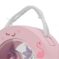 thumbnail image 3 of Flamingo Lamp Wall Mountable Double Sided Transparent Romantic Battery Powered Resin Pink Flamingo Figurines, 3 of 3