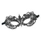 thumbnail image 3 of Máscara de encaje Máscara de encaje para ojos Máscara elegante de media cara, Máscara de mascarada para mujeres Correa de cinta negra., 3 of 9