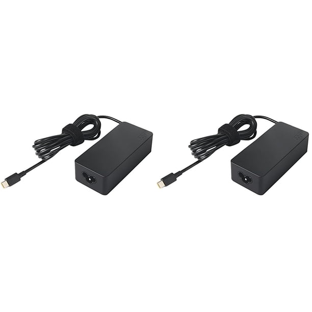 Adaptador AC Lenovo USB-C, 65 W, 5 V, salida DC (paquete de 2)
