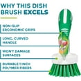 thumbnail image 4 of Libman Curved Kitchen Brush 3 Pack or 6 Pack 3 Curved Brushes + 1 All Purpose Brush, 4 of 7