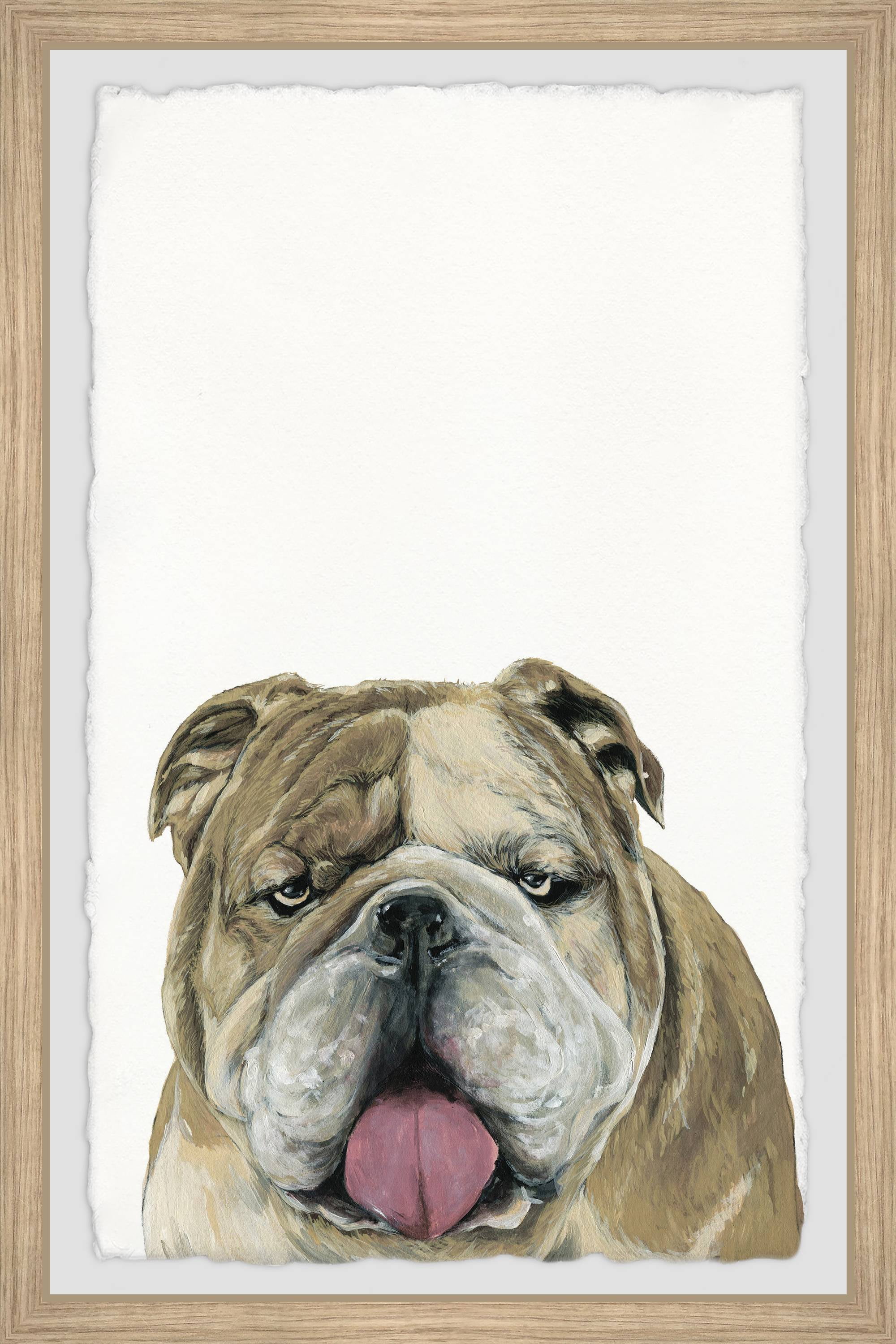 Marmont Hill "Captivating Look" Framed Painting Print