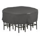 thumbnail image 1 of Classic Accessories Ravenna - Funda Para Juego De Mesa Y Silla Redonda Alta Para Patio, Funda Para Muebles De Exterior De Primera Calidad Con Tela Duradera Y Resistente Al Agua, Grande (55-777-045101-, 1 of 1